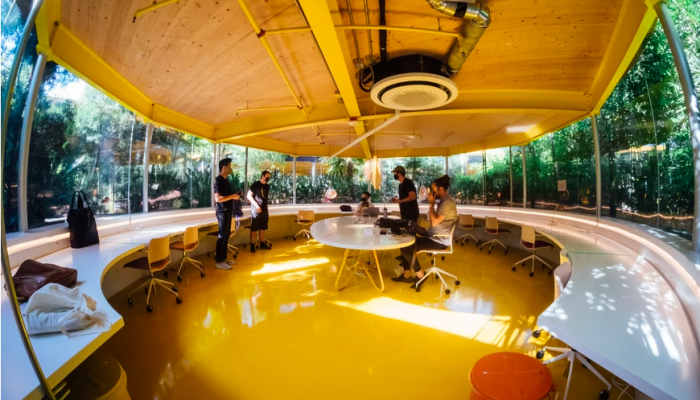Hybrid work is changing the office space design and leasing strategy, as posted by Tick Property.